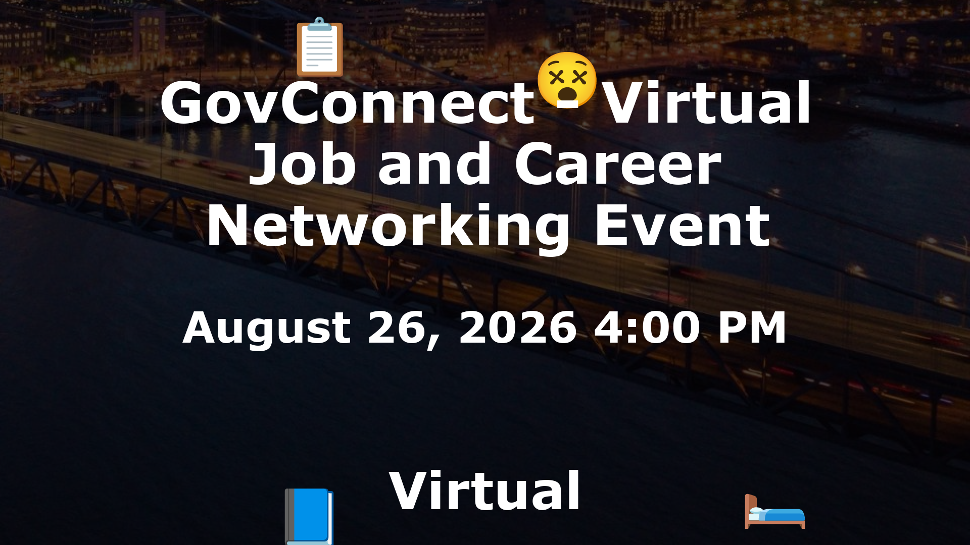 GovConnect - Virtual Job and Career Networking Event event image
